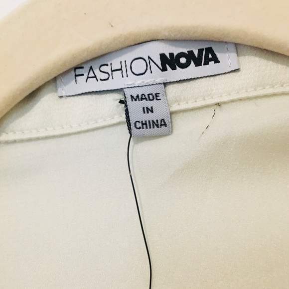 Fashion Nova NWT blouse Colourful Blouse - Picture 3 of 5